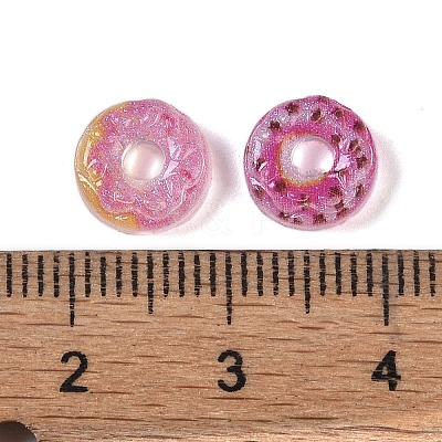 Luminous Transparent Resin Decoden Cabochons RESI-K036-12-1
