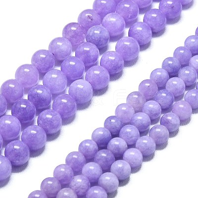 Natural Malaysia Jade Beads Strands G-L645-A01-6mm-05-1