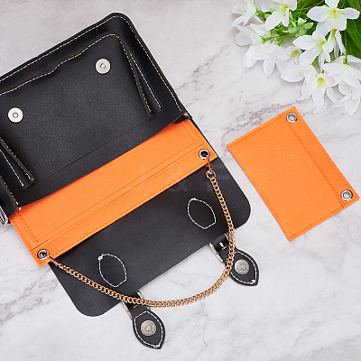 2Pcs 2 Styles Felt Purse Organizer Insert FIND-WR0007-38-1