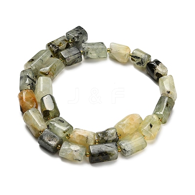 Natural Prehnite Beads Strands G-H329-A02-02-1