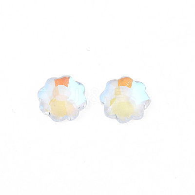 Glass Rhinestone Cabochons MRMJ-N027-016A-1