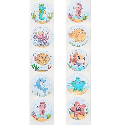 Self Adhesive Paper Picture Stickers STIC-A001-01E-1