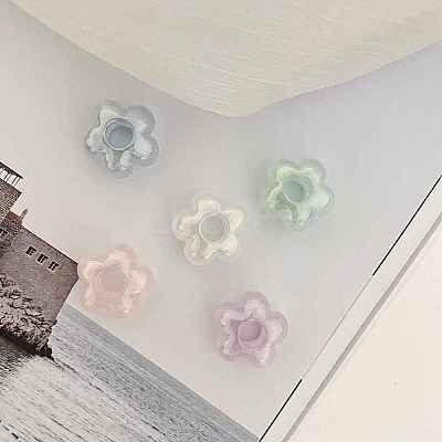 Luminous Transparent Acrylic Beads OACR-N138-31-1