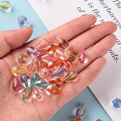 Transparent Acrylic Beads TACR-S154-26A-1