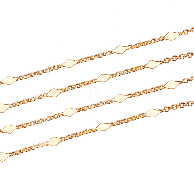 Brass Link Chains CHC-T007-01G-1