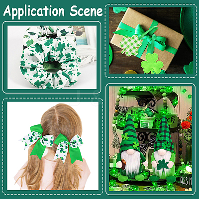 Saint Patrick's Day Printed Cotton Fabric SENE-WH0003-19B-1