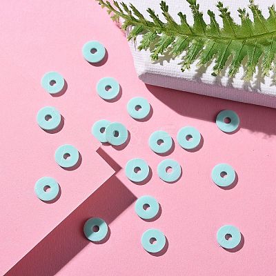Handmade Polymer Clay Beads CLAY-R067-8.0mm-B20-1