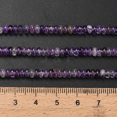Natural Amethyst Beads Strands G-L635-A34-4x2mm-1