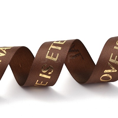 Polyester Grosgrain Ribbons SRIB-H307-02C-1