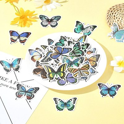 100Pcs Cartoon Paper Sticker DIY-FS0008-06-1