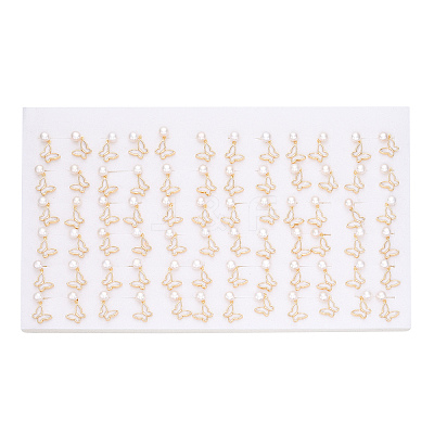 Natural Pearl Dangle Stud Earrings PEAR-N020-05M-1