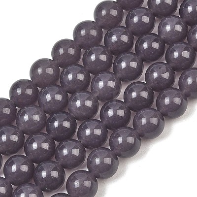 Natural Dyed White Jade Beads Strands GG-CBAEB22-B01-10mm-03-1