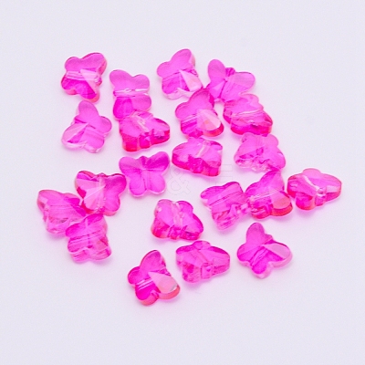 Transparent Glass Beads GLAA-P037-02B-31-1