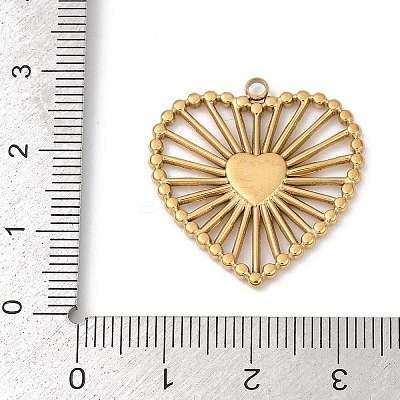 304 Stainless Steel Pendants X-STAS-S175-43F-G-1