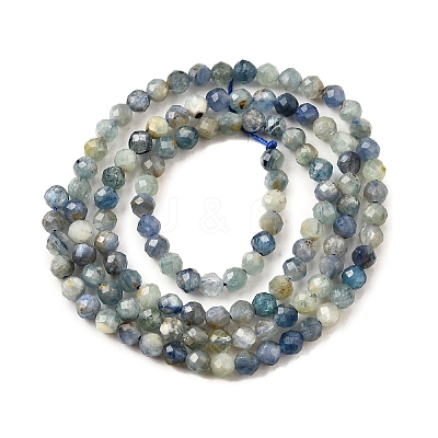 Natural Kyanite/Cyanite/Disthene Beads Strands G-G259-D05-3mm-1