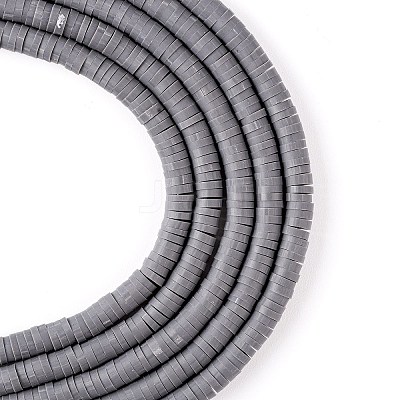 Handmade Polymer Clay Beads Strands LS-CLAY-R089-4mm-Q062-1