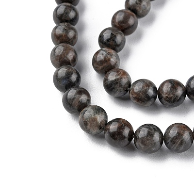 Natural Labradorite Beads Strands X-G-G0003-C03-6mm-1