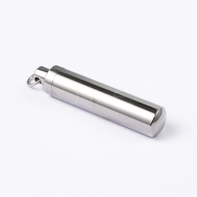 Tarnish Resistant 304 Stainless Steel Openable Pendants X-STAS-M273-06P-1