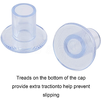 9 Pairs Plastic High Heel Protectors FIND-GF0001-46-1
