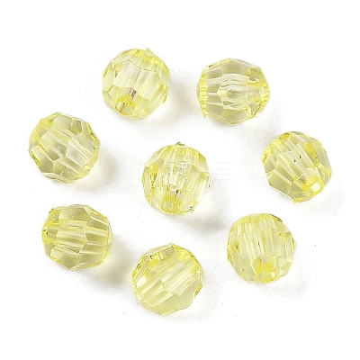 Transparent Acrylic Beads OACR-Q015-03H-1