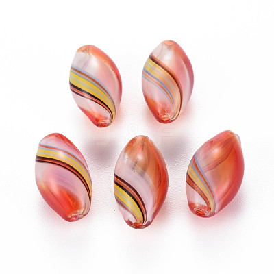 Transparent Handmade Blown Glass Globe Beads X-GLAA-T012-11-1