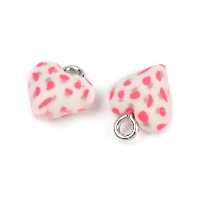 Handmade Polymer Clay Charms CLAY-G112-01G-1
