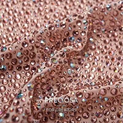 Preciosa® MAXIMA Crystal No Hotfix Flatback Stones Y-PRC-NSS12-70030-200-1
