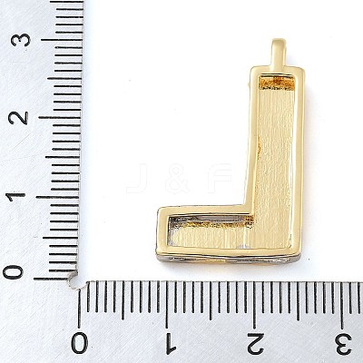 Brass Pendants PALLOY-S036-01G-L-1