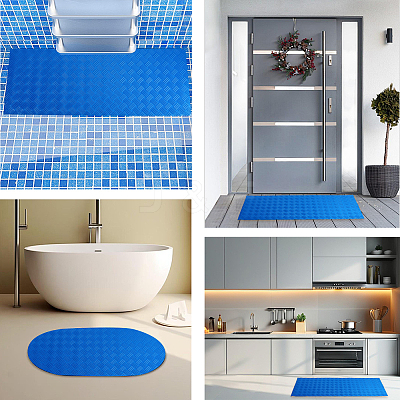 Non-slip PVC Swimming Pool Ladder Mat AJEW-WH20018-231A-01-1