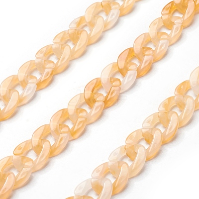 Acrylic Curb Chains SACR-P065-R06-1