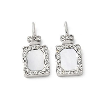 304 Stainless Steel Pendants STAS-Z122-15P-1