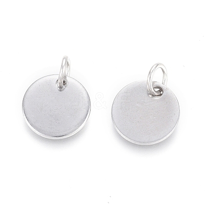 Non-Tarnish 304 Stainless Steel Charms EJEW-L238-03C-P-1