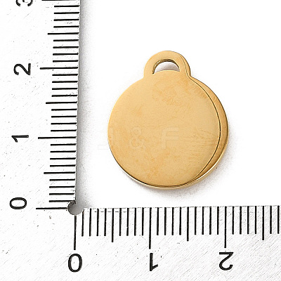 304 Stainless Steel Enamel Pendants STAS-Z146-02G-03-1