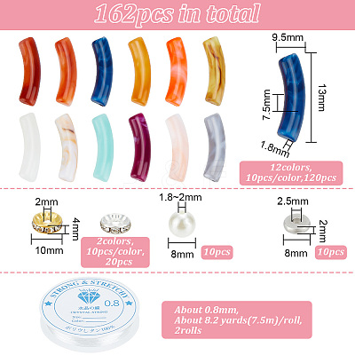 DIY Tube Bracelet Making Kit MACR-GO0001-02-1