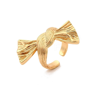 Brass Adjustable Cuff Open Rings for Women LS-RJEW-Z097-03G-01-1