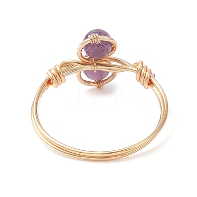 Natural & Synthetic Gemstone Finger Rings RJEW-JR00945-01-1