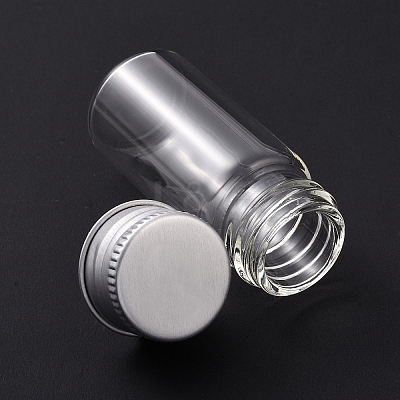 (Defective Closeout Sale: Slightly Concave Cap) Glass Bead Containers AJEW-XCP0001-95B-1