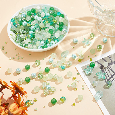 DIY Beads Jewelry Making Finding Kit DIY-AR0003-44A-1