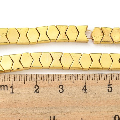 Electroplated Synthetic Non-magnetic Hematite Beads Strands G-C136-A01-03-1