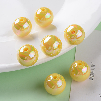 Opaque Acrylic Beads MACR-S370-D16mm-SS2105-1