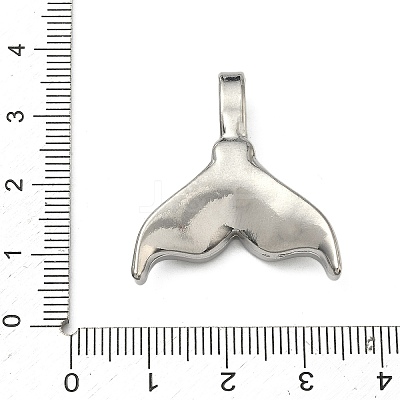 304 Stainless Steel Pendants STAS-P446-13F-P-1