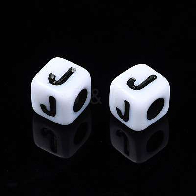Opaque Acrylic Beads SACR-S273-35D-01-1