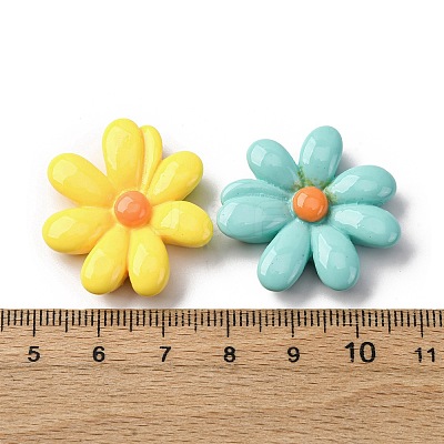 Opaque Resin Cabochons CRES-Q012-04C-1
