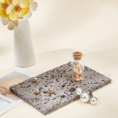 Natural Travertine Display Pedestals DIY-WH20002-68B-02-1