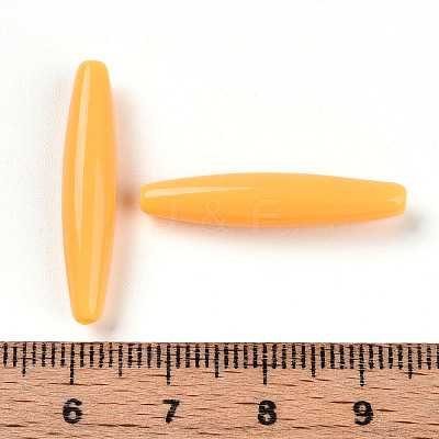 Opaque Acrylic Beads OACR-M015-14F-1