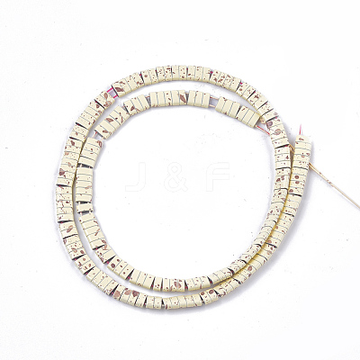 Spray Painted Non-magnetic Synthetic Hematite Beads G-T124-02K-1