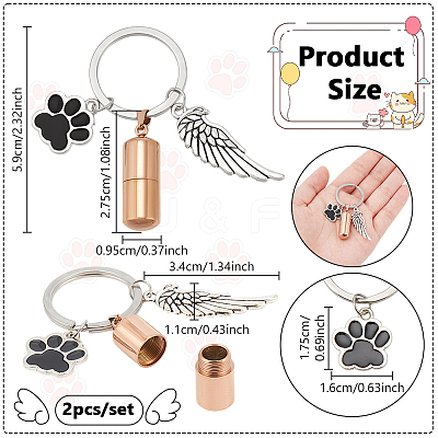Alloy Enamel Keychain KEYC-NB00008-1