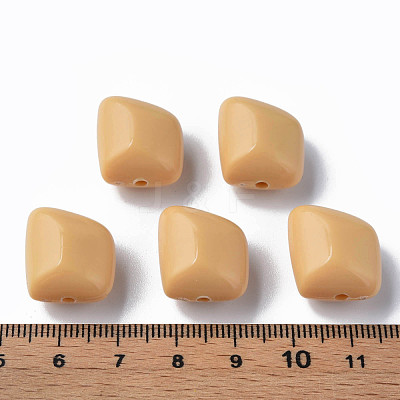 Opaque Acrylic Beads MACR-S373-15A-A13-1