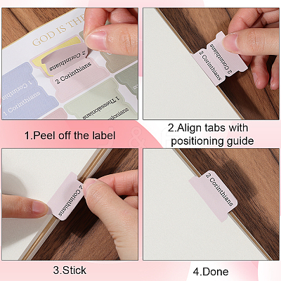 Label Sticker Paper Self-Adhesive Stickers DIY-WH20001-30C-1