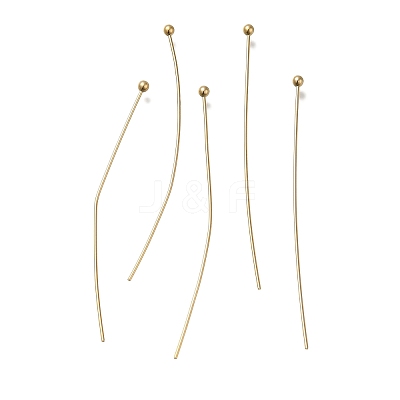 Brass Ball Head Pins KK-H502-03Q-G-1